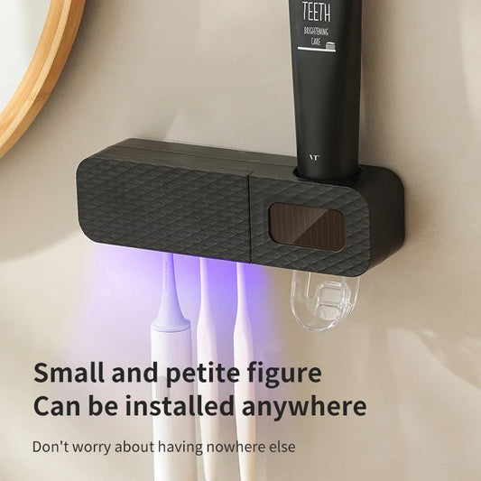 3 -Slot Toothbrush Wall Mount Ultraviiolet