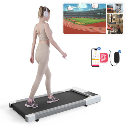 Remote Control LCD Display Adjustable Speed Treadmill