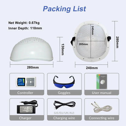 Photobiomodulation Brain Helmet Non-Invasive Infrared Light Therapy