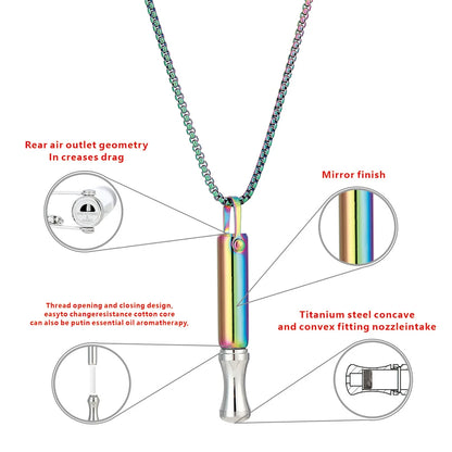 Breathing Anxiety Relief Necklace - Mindfulness