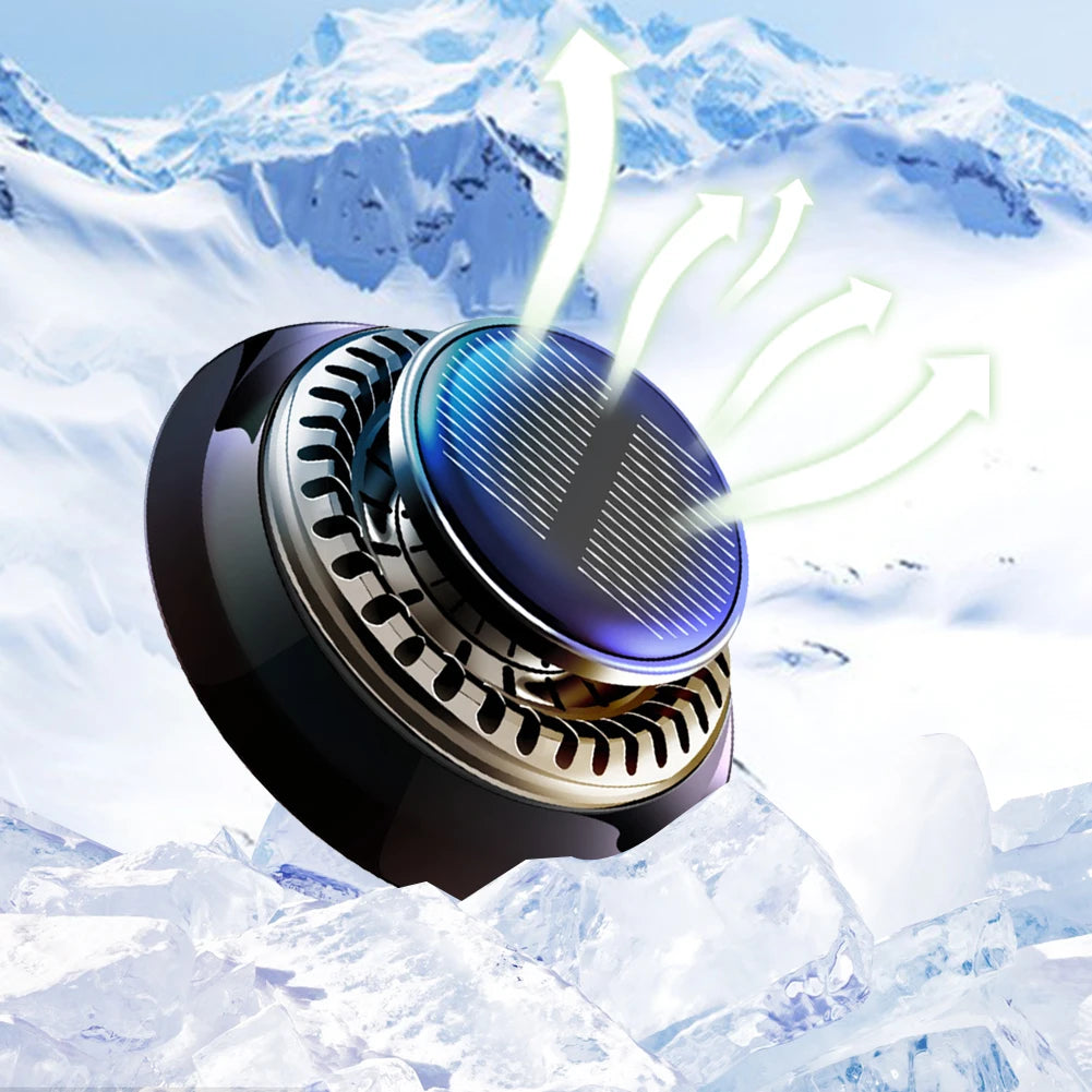 Solar Lasting Rotating  Car Essential Oils Diffusers