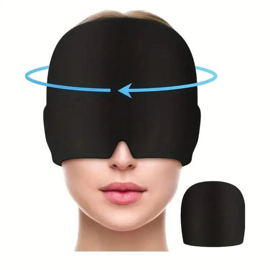 Migraine Relief Hat Cooling Gel Headband Adjustable