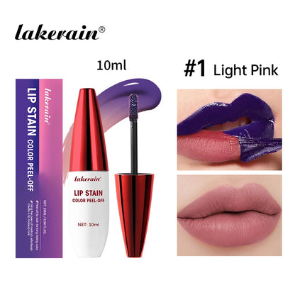 Peel Off Waterproof Lip Gloss Matte - Tinted
