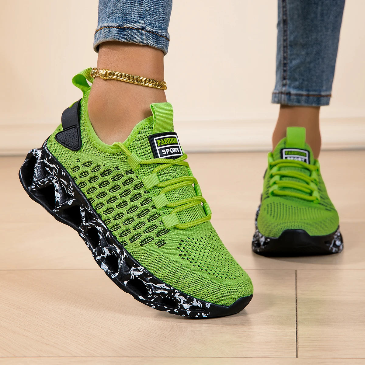 Running shoes for men / women, lightweight mesh, breathable and comfortable