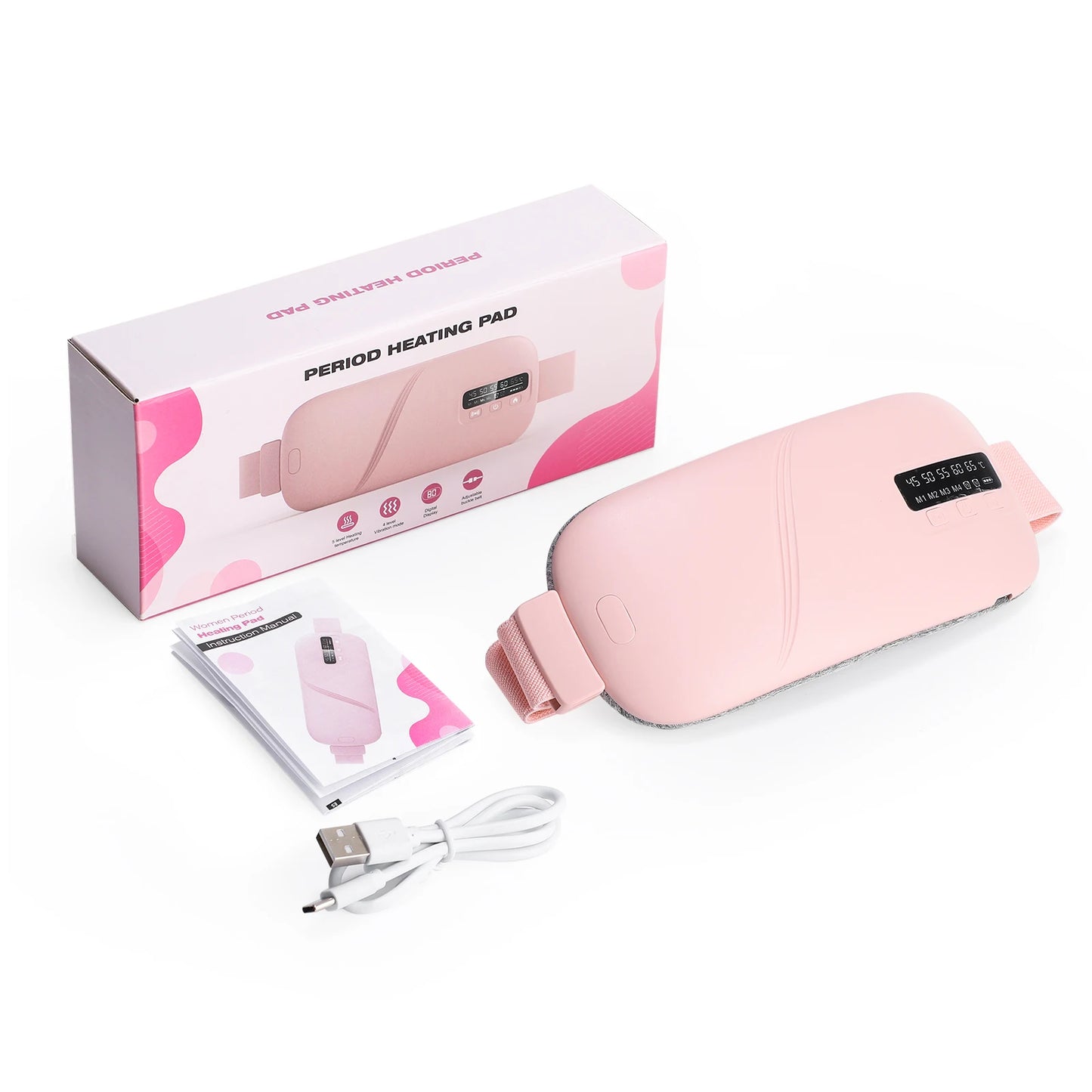 Electric Heating Massager for Menstrual Cramps