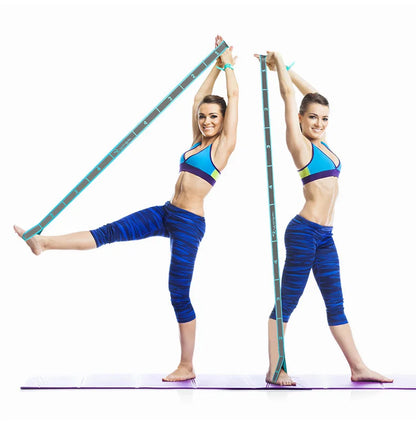 Elastic Yoga Stretching Strap, Multi-Loop