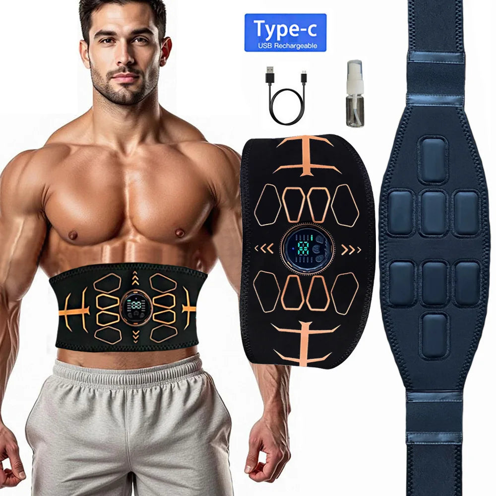 Abdominal Toning Belt EMS Muscle Stimulator