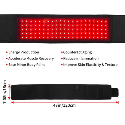 Red Light Therapy Belt - Back Pain Relief System