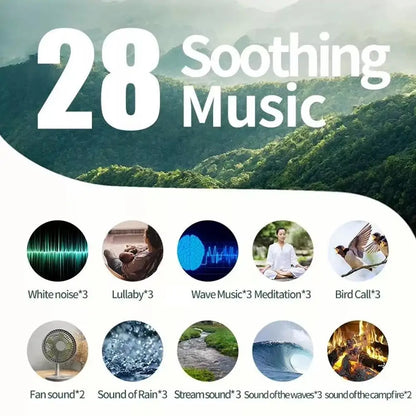 White Noise Sound Machine 28 Solfeggio Frequencies