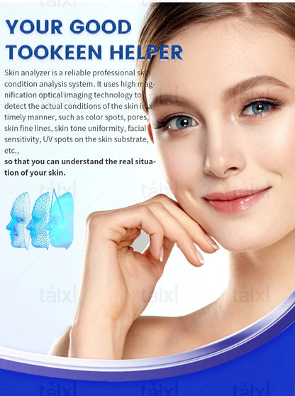 3D Mirror Skin Analysis Spectral Imaging