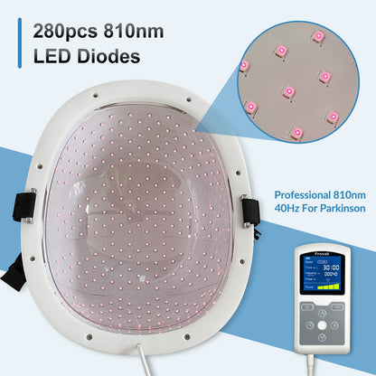Photobiomodulation Brain Helmet Non-Invasive Infrared Light Therapy