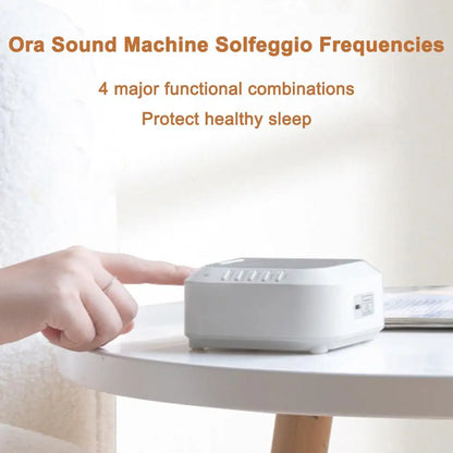 White Noise Sound Machine 28 Solfeggio Frequencies