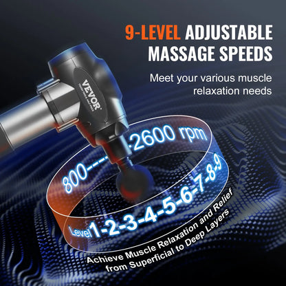 Massage Gun Deep Tissue Massage 9 Speeds