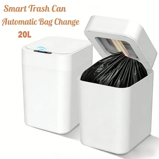 20L Automatic Self Changing Self Bagging Smart Trash Can