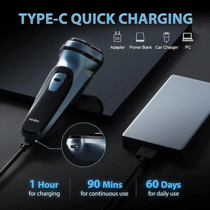 Electric Razor for Men Rechargeable