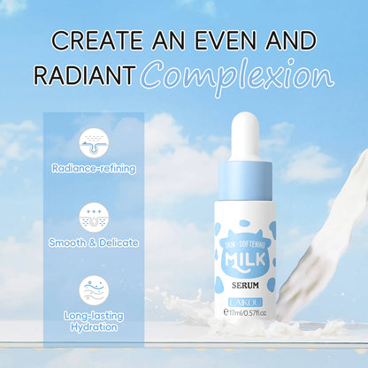 Milk Skincare Set Softening Serum Gentle Cleanser