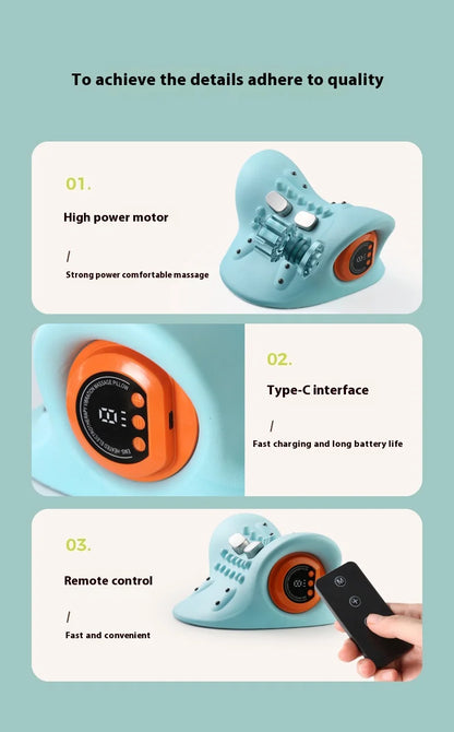 Electric Neck Massager with Pillow Shape