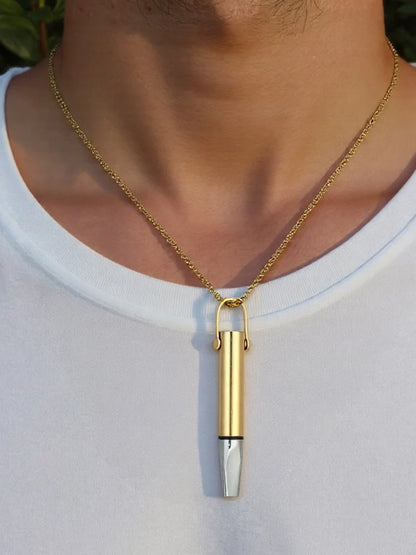 Breathing Necklace Smoking Cessation Tool