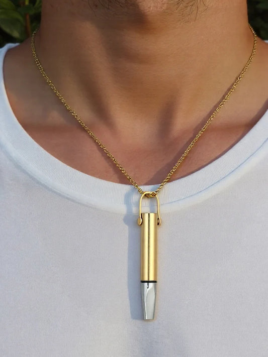 Breathing Necklace Smoking Cessation Tool