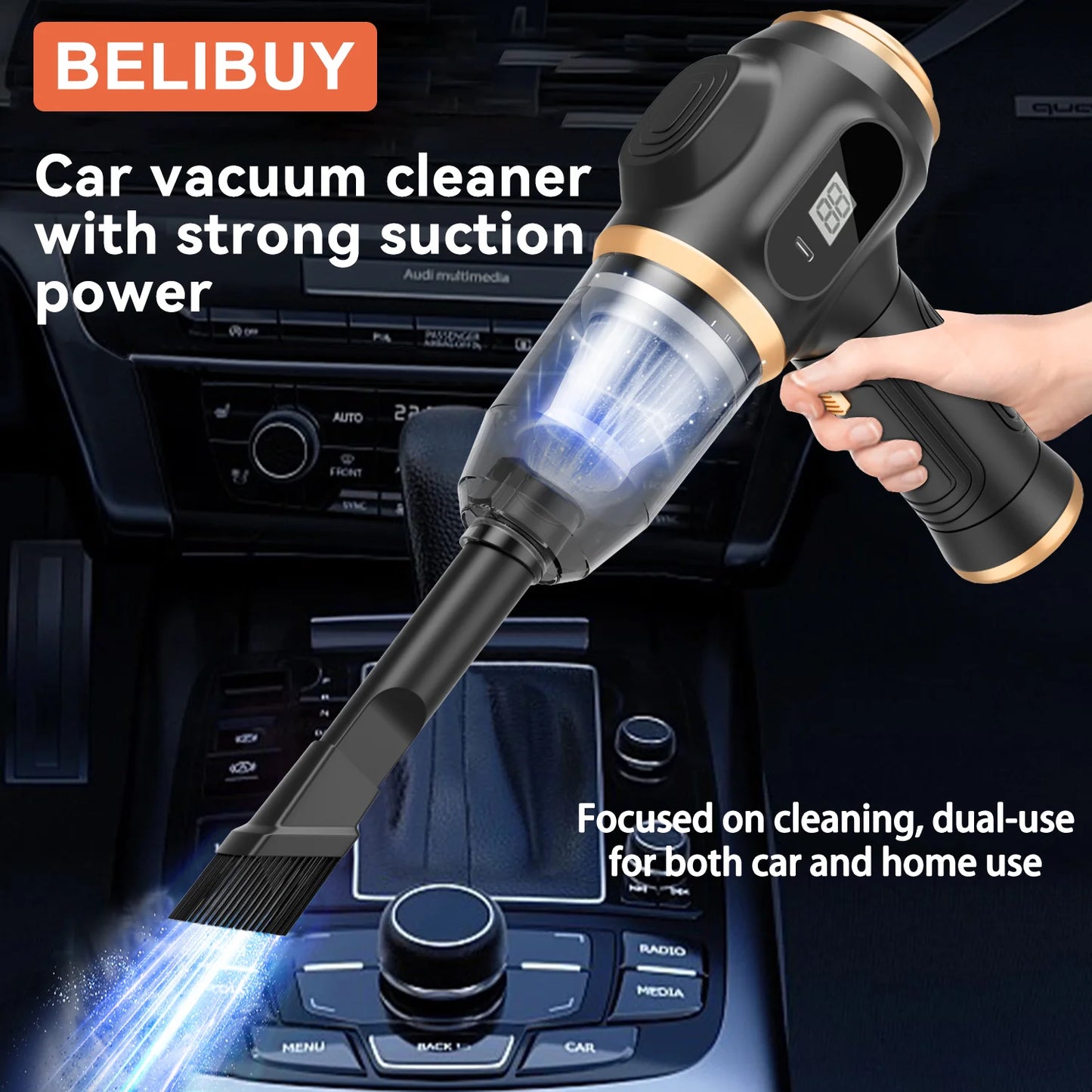 Vacuum Cleaner USB Charging High Power Strong Suction