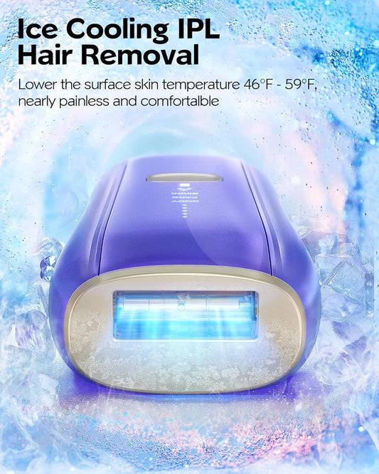 Laser Hair Removal Women Men Cooling System