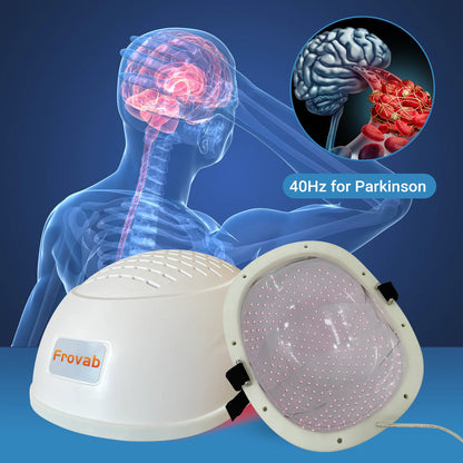 Photobiomodulation Brain Helmet Non-Invasive Infrared Light Therapy