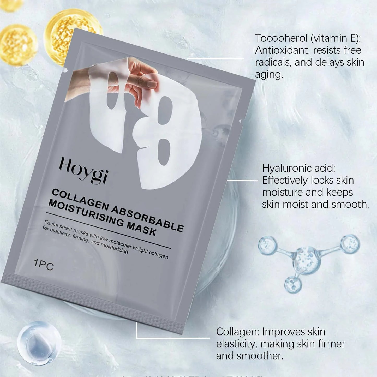 Collagen Absorbable Moisturising Mask Overnight Lifting Firming