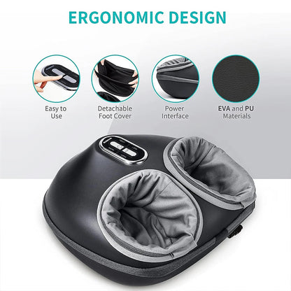 Foot Massager Heating Therapy Air Compression