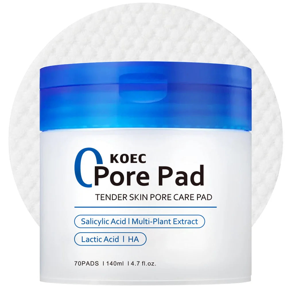 70 Dual-Textured Facial Toner Pore Pads