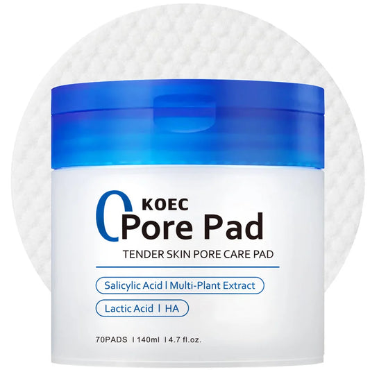 70 Dual-Textured Facial Toner Pore Pads