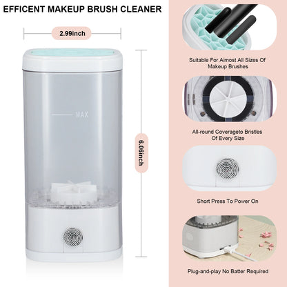 3 In 1 Electric Makeup Brush Cleaner