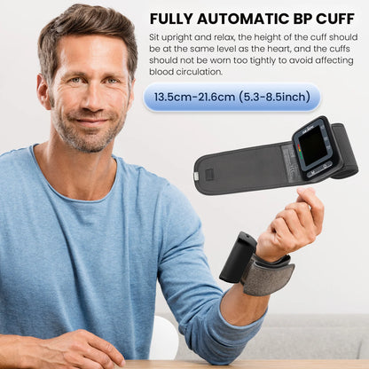 Electronic Blood Pressure Monitor Wrist Cuff